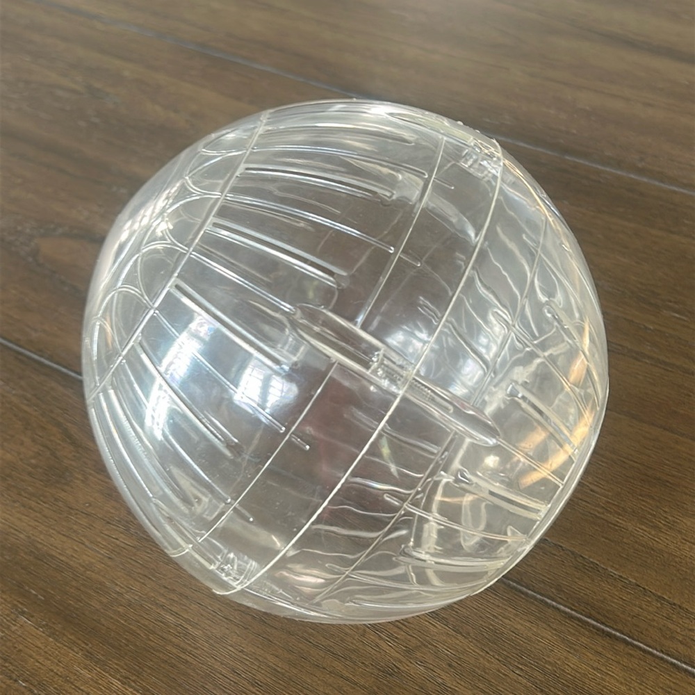 Exercise Run-About 7" Clear Ball for Rat, Chinchilla, Hamster, etc